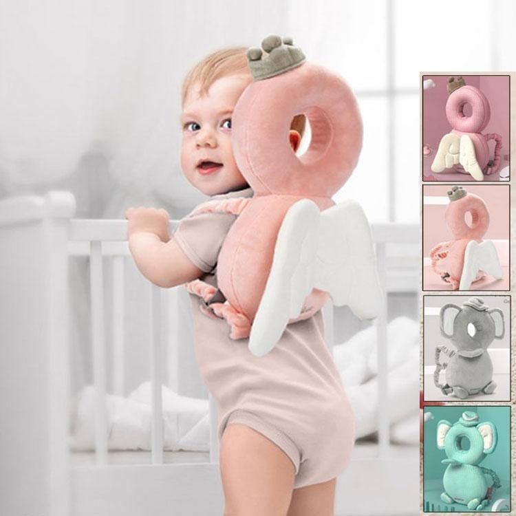 赤ちゃん 転倒防止 ごっつん防止 キッズ 乳幼児 頭保護 ベビー 出産祝い パッド 転倒枕 クッション ムレない