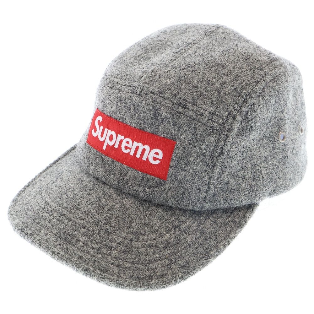 SUPREME (シュプリーム) 12AW×Harris Tweed Camp Cap ハリスツイード