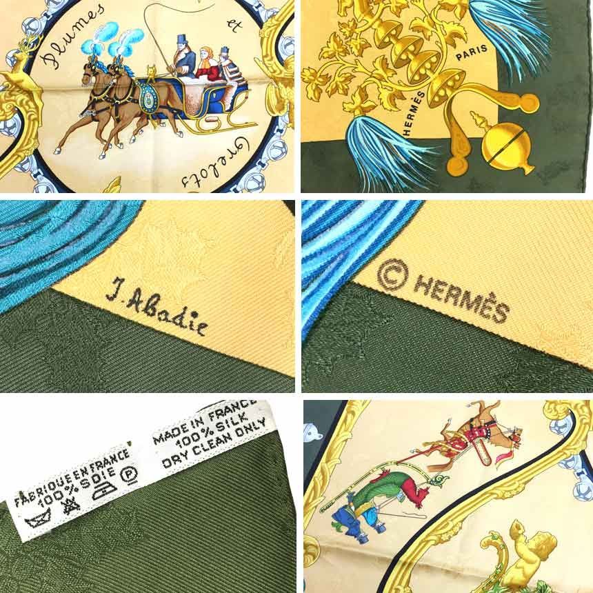 HERMES　エルメス　スカーフ　カレ90　羽飾りと鈴　aq7991 セール HERMES エルメス スカーフ カレ90 plumes et grelots 羽