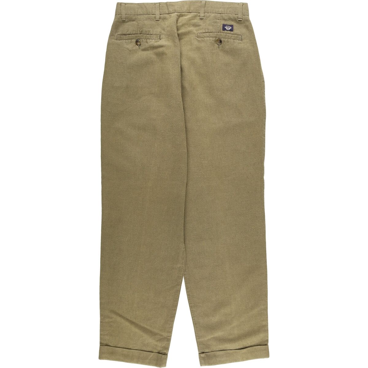 dockers ドッカーズ　リネン　パンツ　スラックス　W34 L32 2タック 楽天市場】Dockers（素材（生地・毛糸）麻・リネン）（ズボン