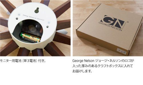 GEORGE NELSON SUNBURST CLOCK ジョージネルソン サンバーストクロック