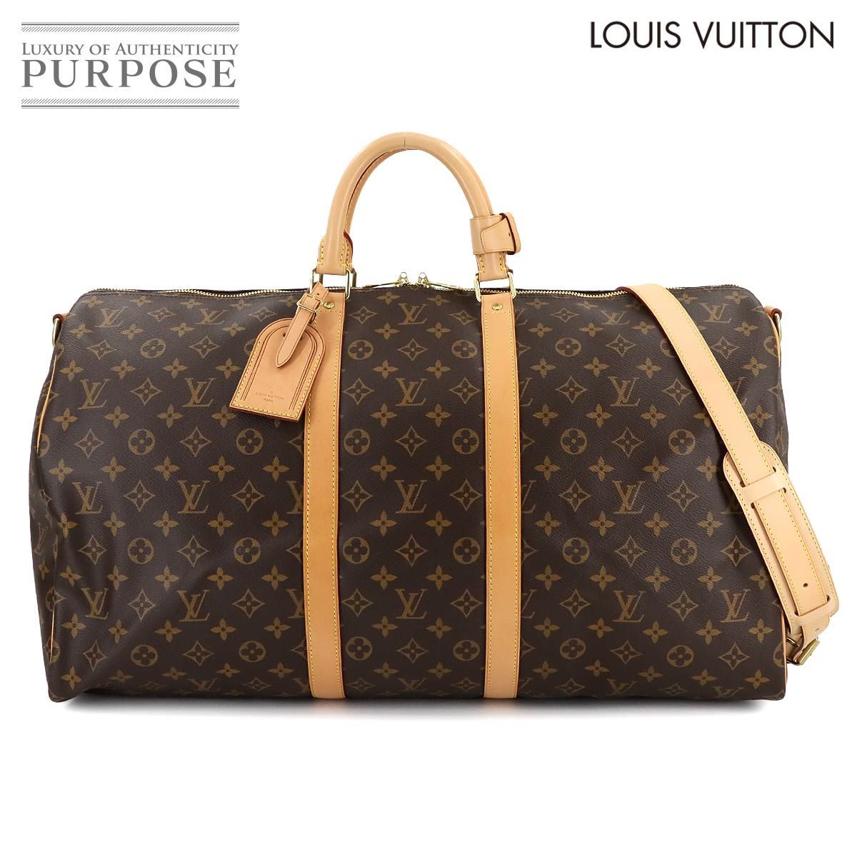 ルイ ヴィトン LOUIS VUITTON モノグラム キーポル バンドリエール 55 2way ボストン ショルダー バッグ M41414 90275190