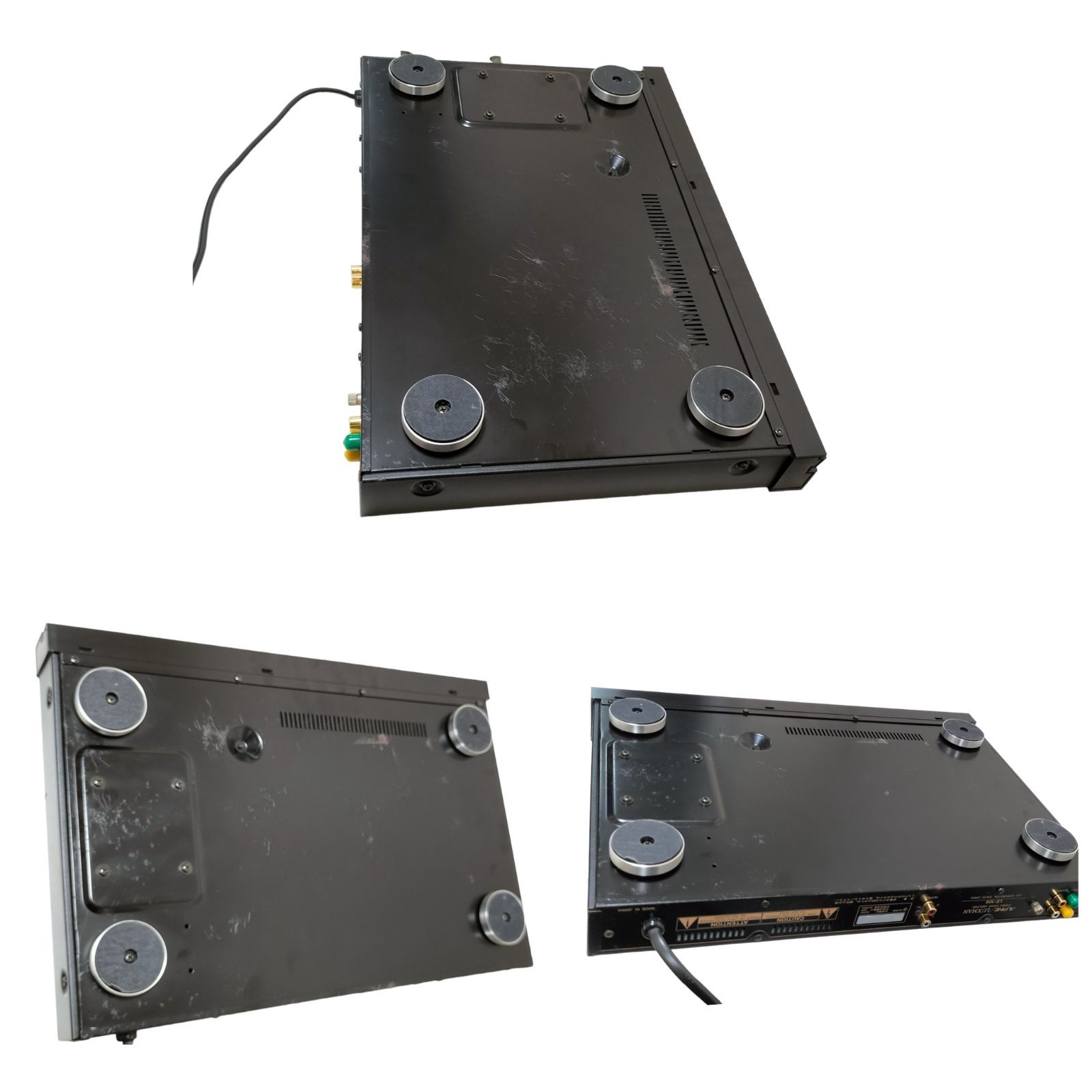 1986年 昭和 希少】 高品質 ALPINE/LUXMAN LE-109 MM/MC フォノ