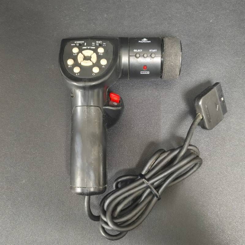 HORI PS2用レースコントローラー ZEROTECH2 ゼロテック2 プロボ型 動作未