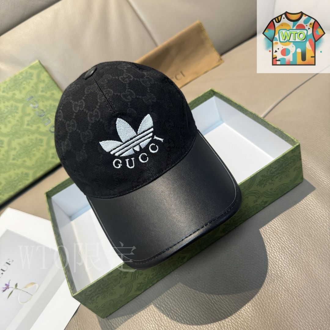 Adidas & Gucci コラボレーションモデル ベースボールキャップ01 Adidas & Gucci コラボレーションモデル ベースボールキャップ01