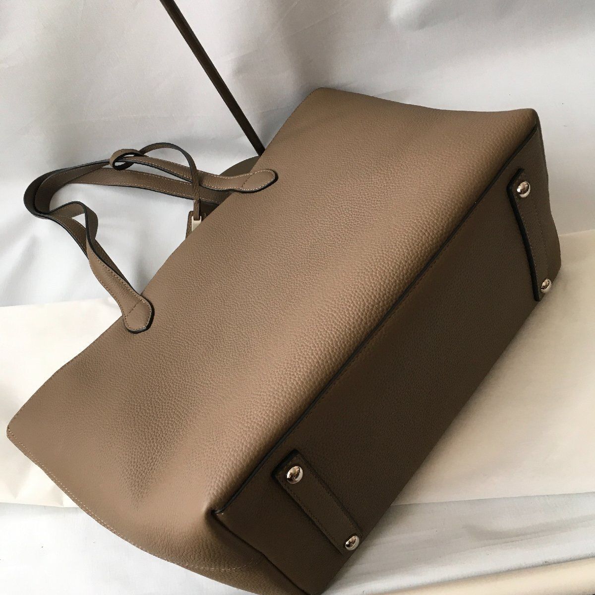 極美品 WAKOワコー 銀座和光 レザー トートバッグ ラージ オーク A4 