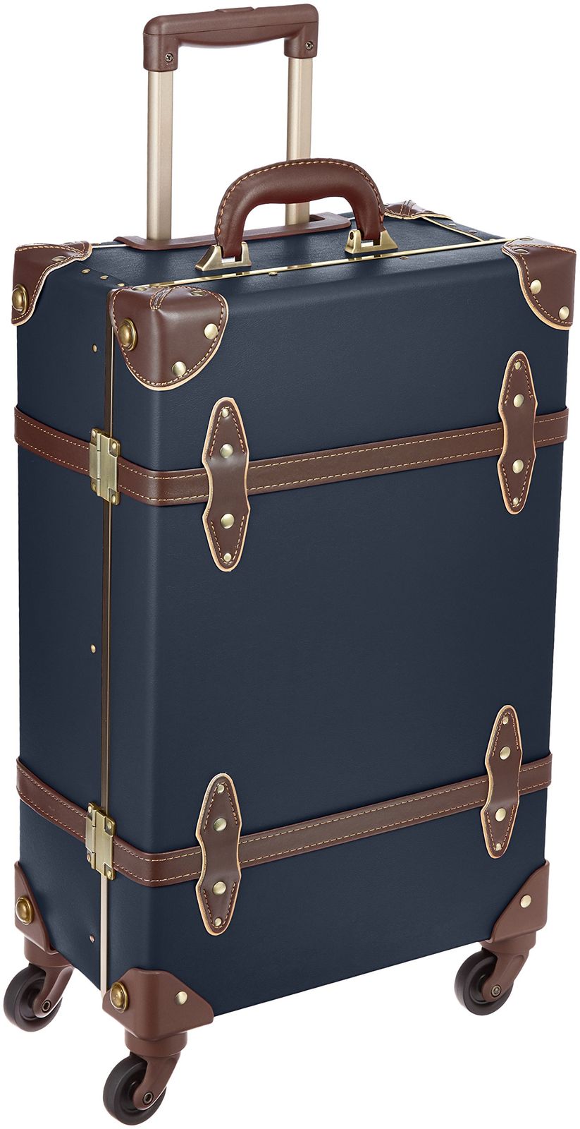 シフレ トランクケース トランクキャリー ユーラシアトランク 36L 63 cm 3.8kg ネイビー|ブラウン