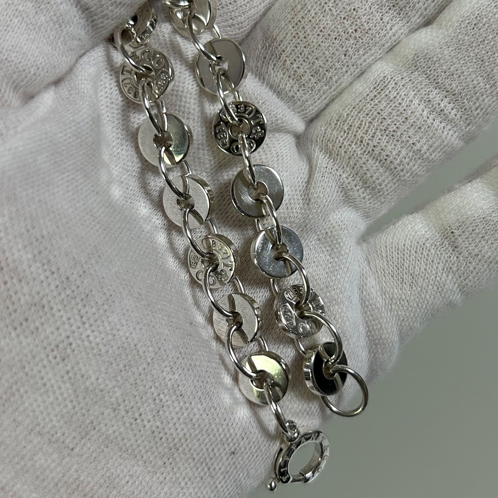 TIFFANY 1837サークルブレスレット希少 TIFFANY&Co. ティファニー TIFFANY ブレスレット 1837 サークル