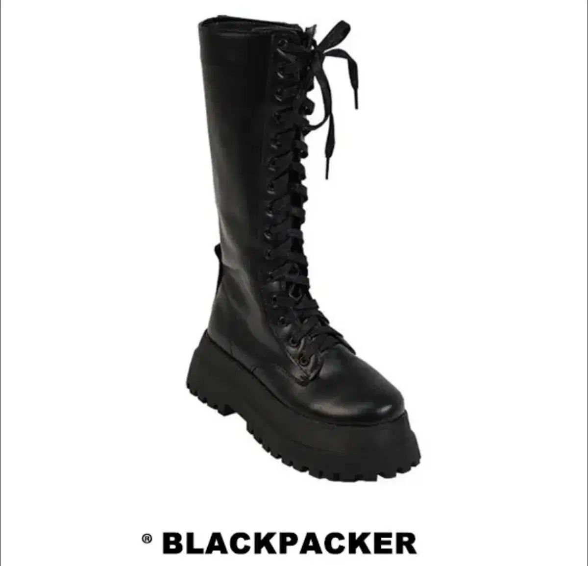 厚底 ストラップ ハイ ウォーカーブーツ ブーツ 240