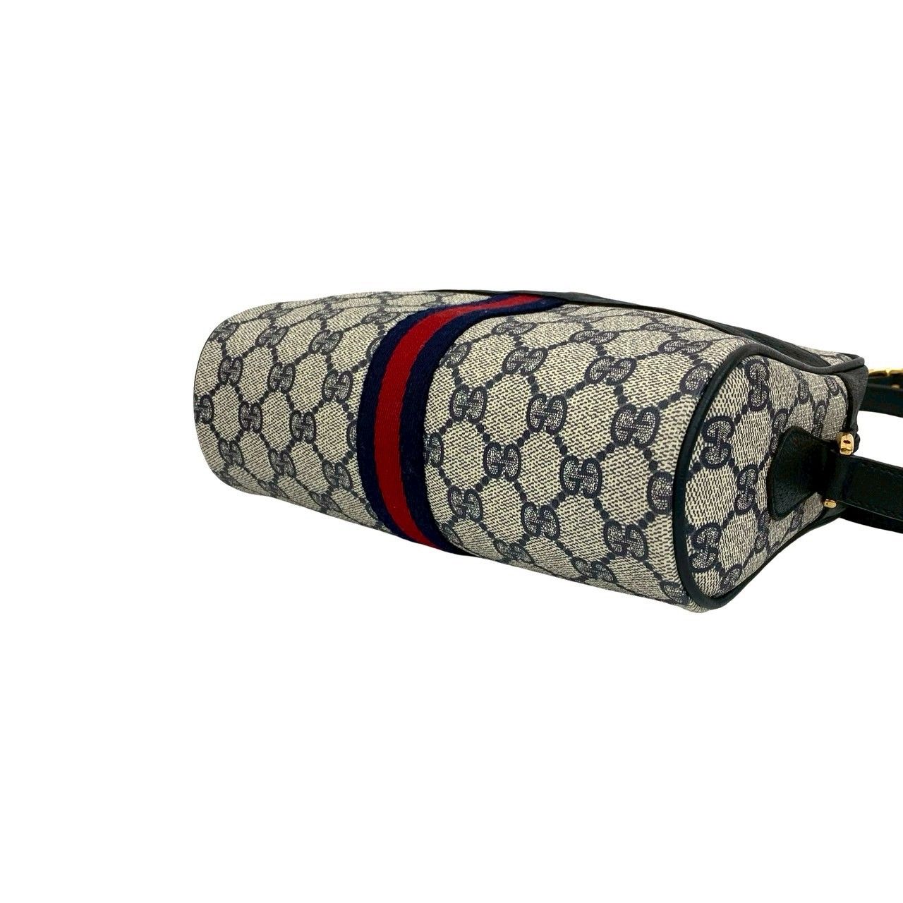 希少　ヴィンテージ　GUCCI グッチ　トラベルバッグシェリーライン　スウェード ほぼ未使用 GUCCI グッチ オールドグッチ ヴィンテージ シェリー