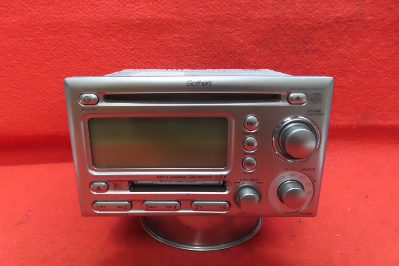 ＊CS1190＊動作保証付/ KENWOOD ケンウッド WX-474M CD MD プレイヤー オーディオ デッキ 2DIN 本体のみ