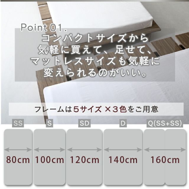 種類4 シングル|ベッドフレームのみ|ライトグレー|ーベッドベッドフレームマットレス付きシングルベッドセミダブルベッドダブルベッドクイーンベッドベットフレーム木目調ステージベッドすのこローベッドヘッドレスおしゃれセミシングルシ