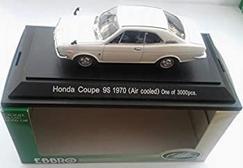 【中古】(未使用･未開封品)エブロ 1/43 ホンダクーペ9 1970 ホワイト 完成品