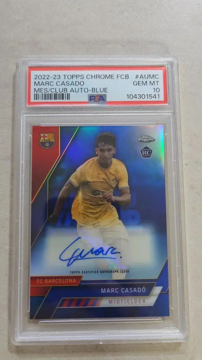 22 TOPPS トップス クロム マーク カサード 75 ルーキーカード psa10