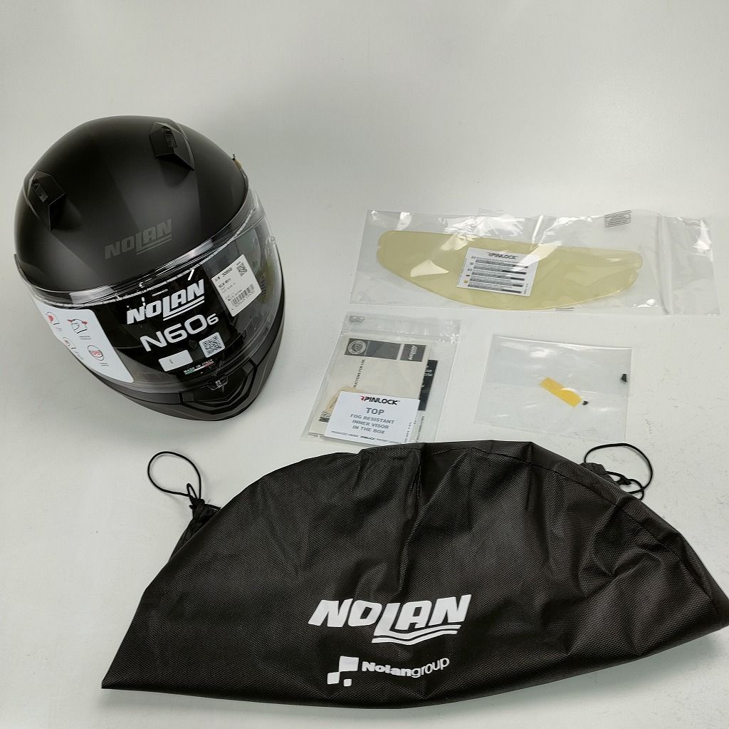 NOLAN フルフェイスヘルメット N60-6 FLATBK Lサイズ 30659 デイトナ 訳アリ