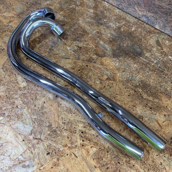 トライアンフ マフラー ハイパイプ エキゾーストパイプ カスタム