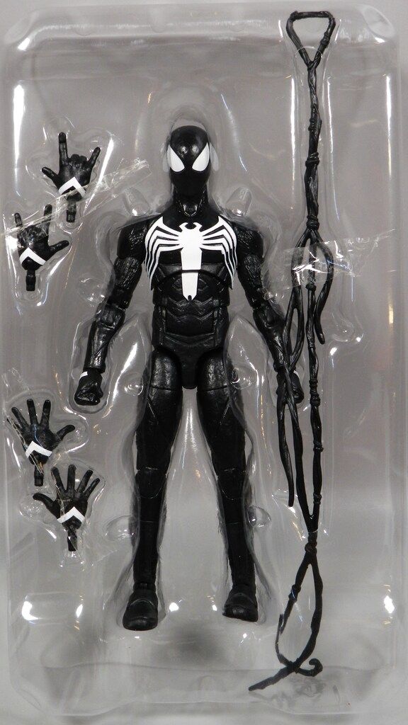 マーベルレジェンド　ゲーマーバース ピーター・パーカー　ブラックスーツ Amazon.co.jp: ハズブロ（Hasbro）MARVEL マーベルレジェンド