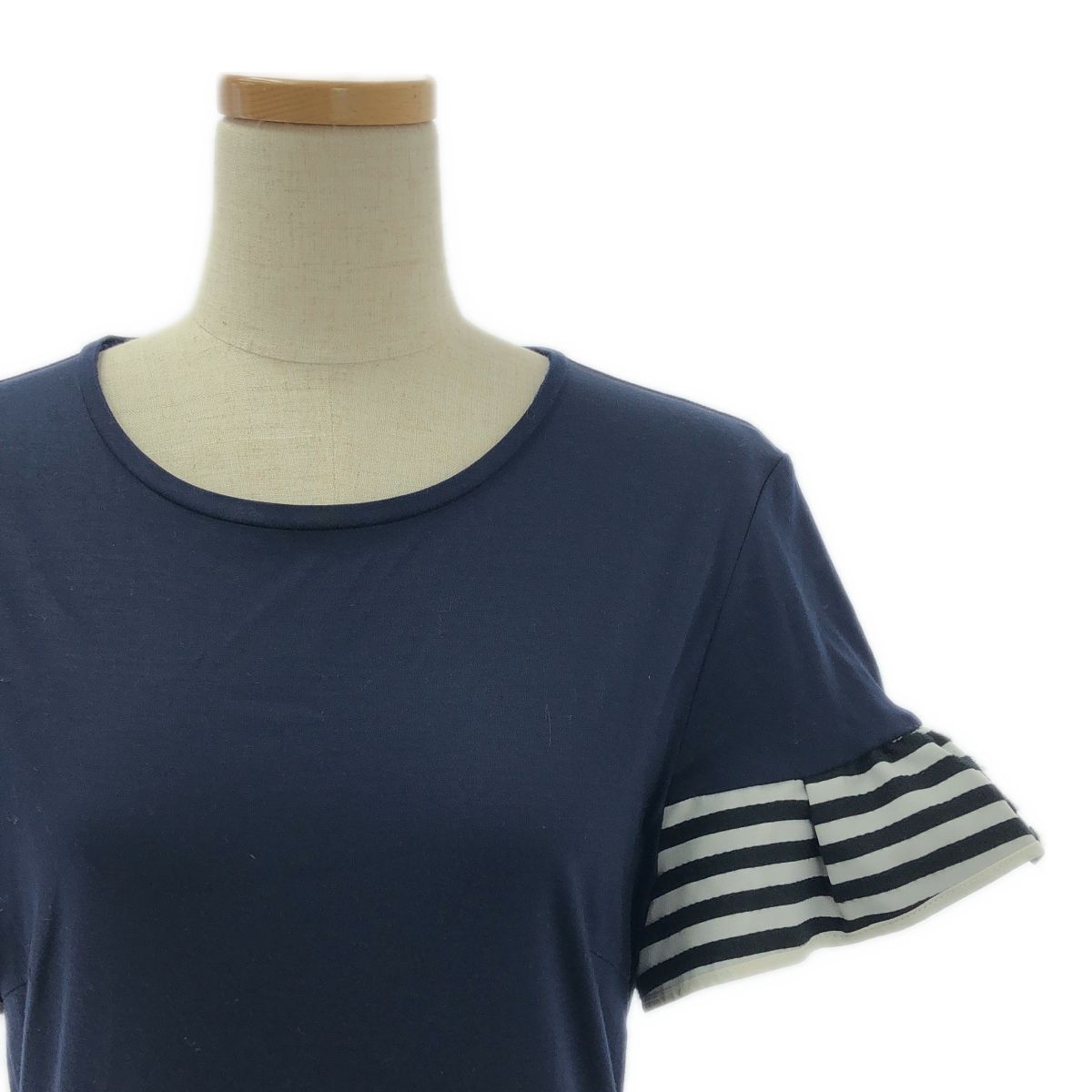 買得 BALCONY at BORDERS / RUFFLED | ボーダーズアットバルコニー トップス
