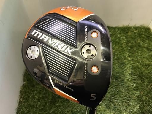 キャロウェイ MAVRIK SUBZERO 5W フェアウェイウッド FW Tour AD SZ-5 TypeII FW フレックスS メンズ 男性用 右利き 右用 Cランク ゴルフクラブ