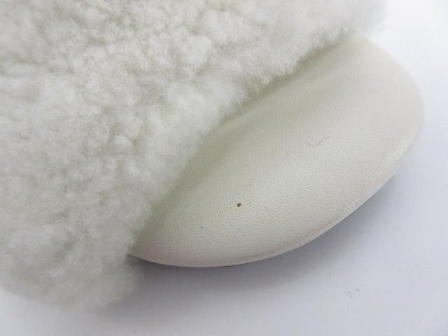  フェンディ FENDI ファーサンダル ホワイト 37 レディース その他 その他