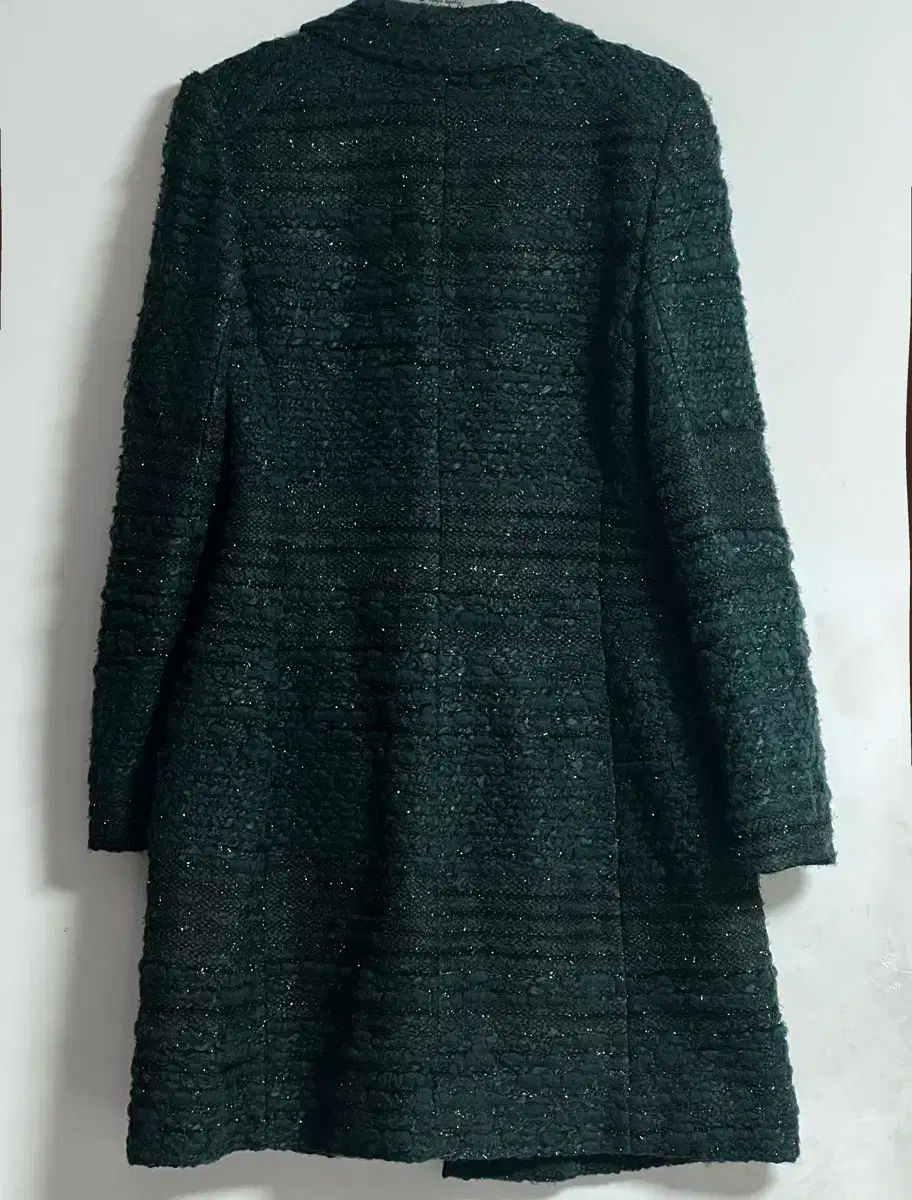 【希少】トリーバーチ コート ロング丈 くるみボタン チェック トリーバーチロゴ 希少】トリーバーチ コート ロング丈 くるみボタン チェック