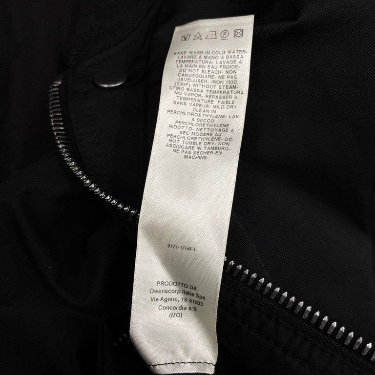 Rick Owens 17AW FLIGHT BOMBER MA-1 中綿フライトボンバージャケット