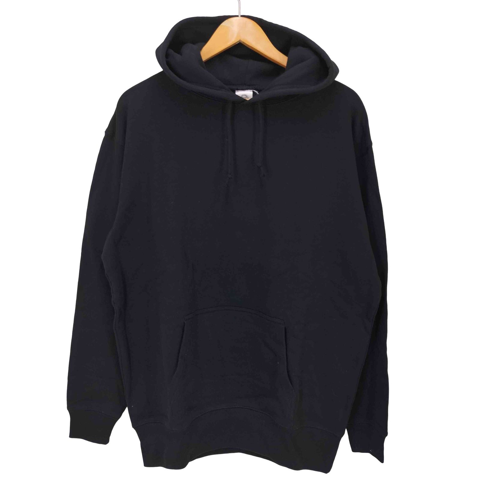 ユーズドフルギ USED古着 オノデン 笑い男 企業ロゴ・アニメプリント プルオーバー パーカー メンズ JPN：XL 