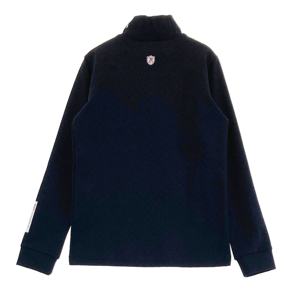 サイズ：0 PEARLY GATES パーリーゲイツ 2023年 長袖ハイネックTシャツ  ネイビー系 [240101471790] ゴルフウェア レディース ストスト サイズ：0 PEARLY GATES パーリーゲイツ 2023年 長袖ハイネックTシャツ