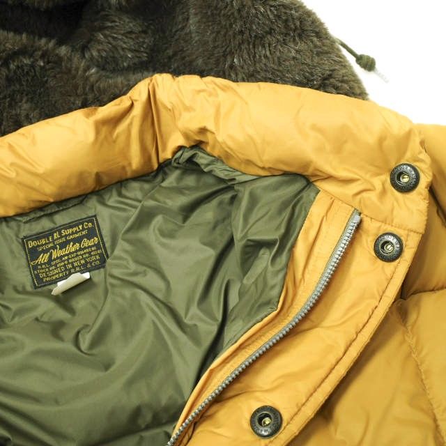 RRL ダブルアールエル Brinklow Quilted Hooded Jacket キルテッドフーデッドジャケット 782840794001 L Mountain Yellow Double RL アウター g17983