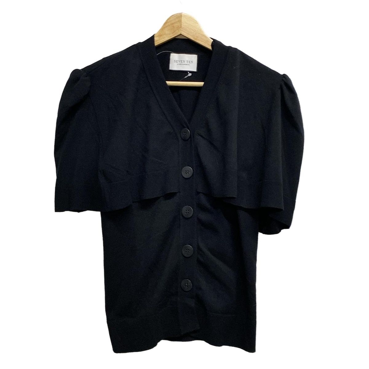 Mサイズ美品　SEVEN TEN by MIHO KAWAHITO ツイード　紺 SEVEN TEN by MIHO KAWAHITO ツイードパンツ M 紺