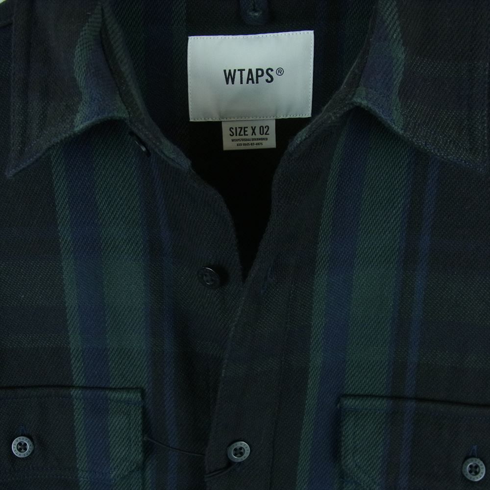 WTAPS ダブルタップス 21AW 212TQDT-SHM05 DECK FLANNEL TEXTILE