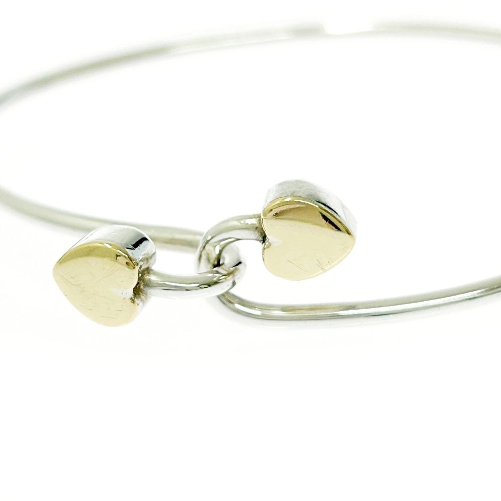 TIFFANY&Co. ティファニー シルバー ゴールド ダブルハート フック