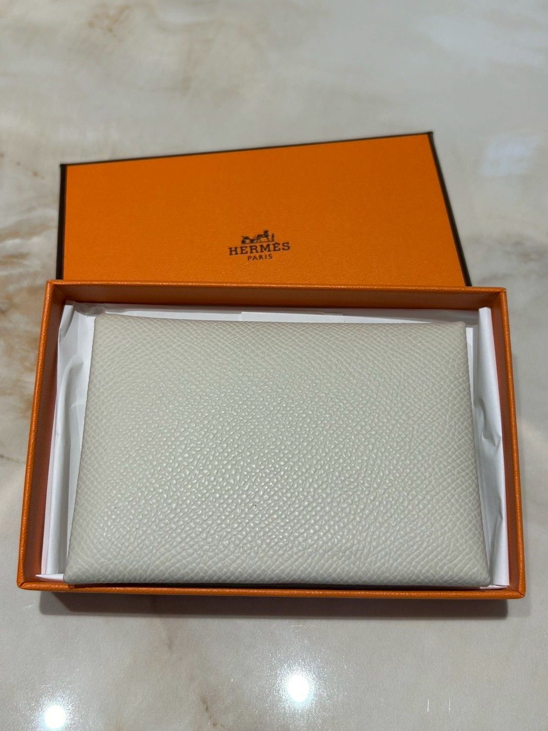 HERMES エルメス カルヴィデュオ クレ コインケース付カードケース 小銭入有 U刻印 エプソン
