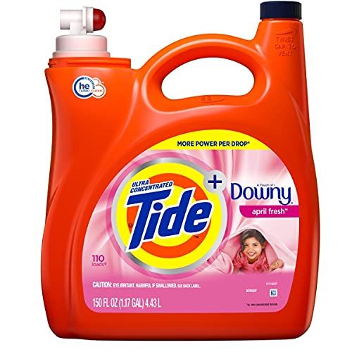 TIDE タイドウィズ ダウニー エイプリルフレッシュ 2倍濃縮 柔軟剤入り液体洗剤 72回分 リキッドタイプ 4430ml 4.43L 並行輸入品
