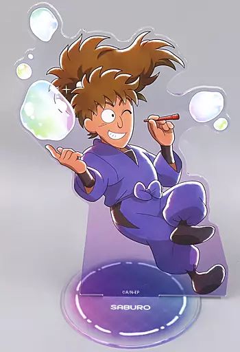 忍たま乱太郎 ドリーム缶バッジ シャボン玉づくり アクリルスタンド 4