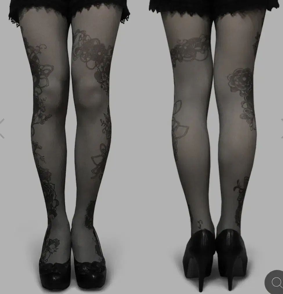 現物 abilletage スター ストッキング グレー オリエンタル ブラック フェアリー グランジ