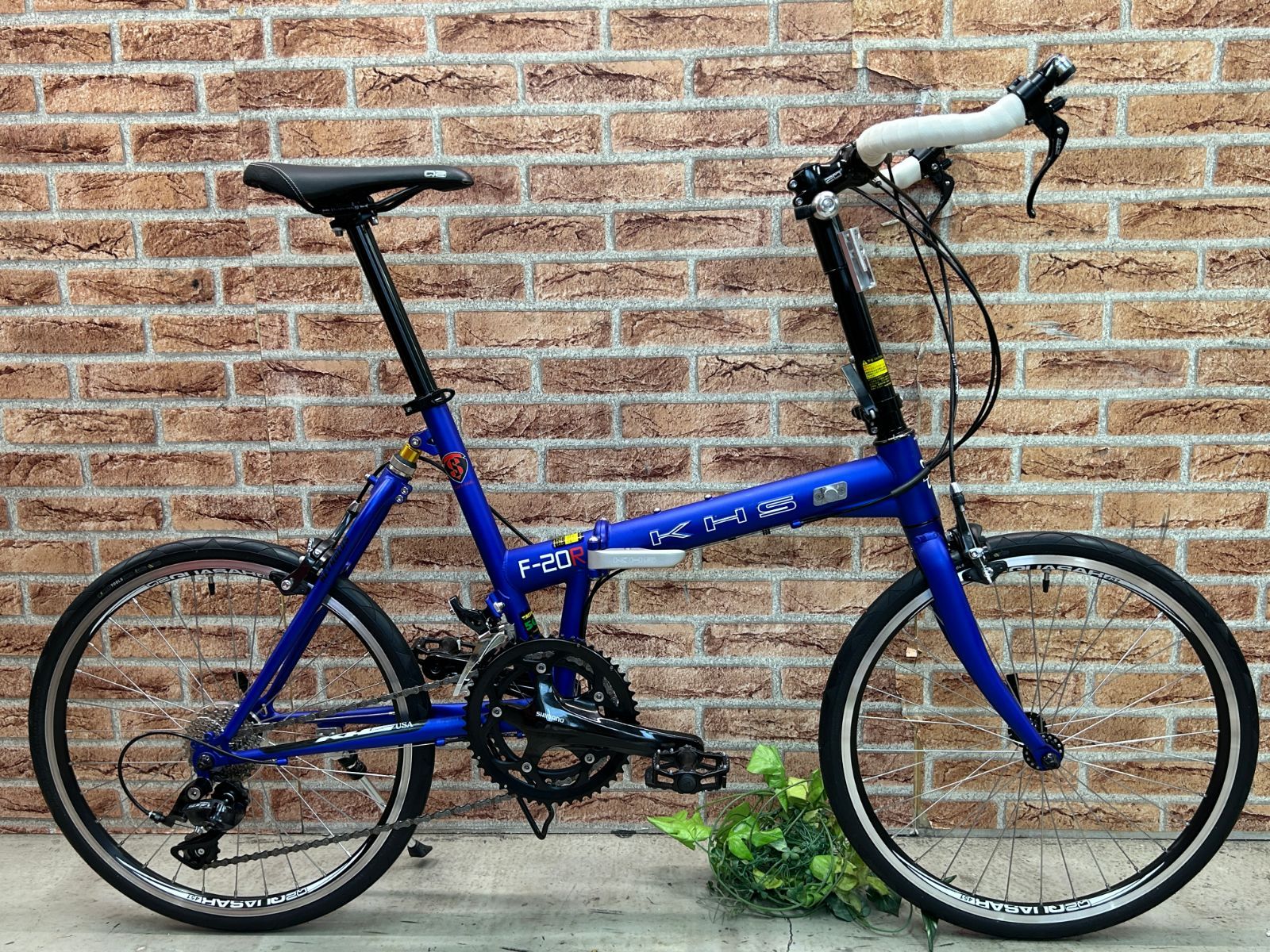 KHS ケイエイチエス F-20RC ミニベロ 折畳み ブルホーンバー