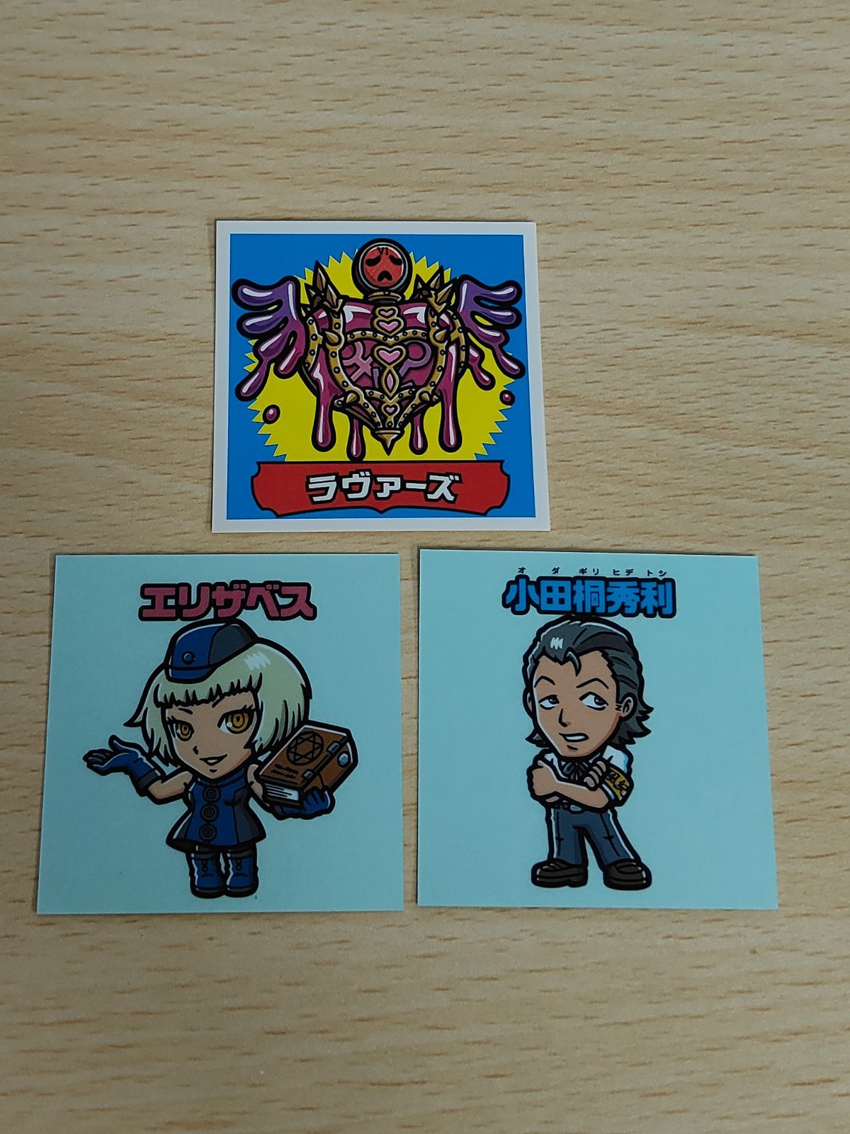 aca170 劇場版 ペルソナ3 入場者特典 スーパーP3シール エリザベス