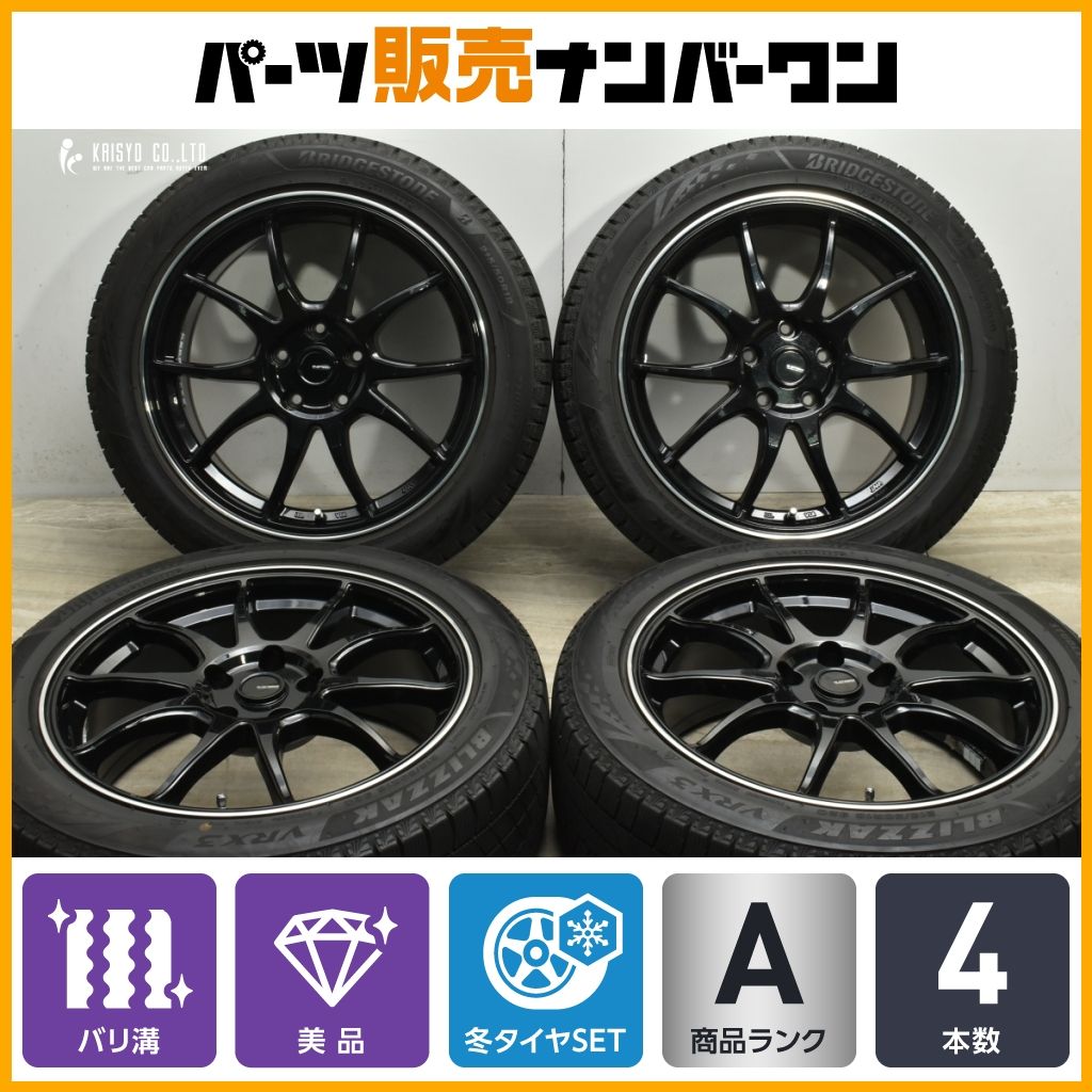 バリ溝 VRX3付 美品】G-SPEED 18in 7.5J +48 PCD114.3 2022年製 