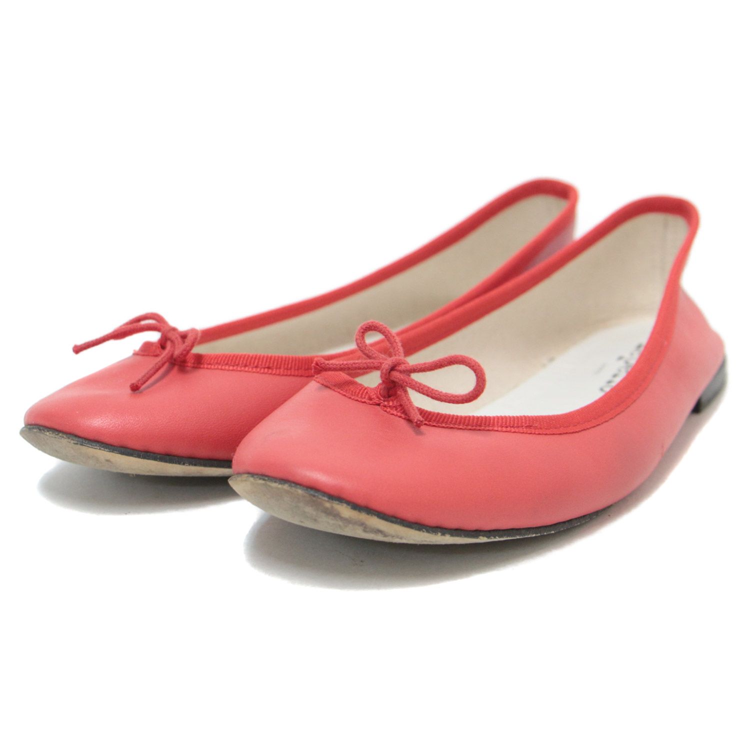 Repetto レペット シューズ 靴 パンプス フラット レッド 赤 38 24.0cm
