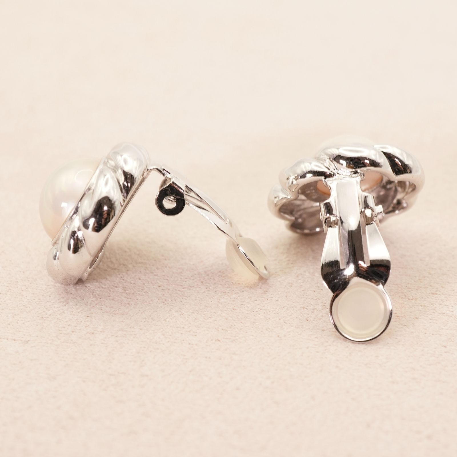 海マベ マベパール シルバー ピアス 大きめサイズ 海マベ マベパール