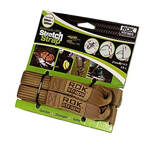 ROK straps (ロックストラップ) モーターサイクル ストレッチストラッ