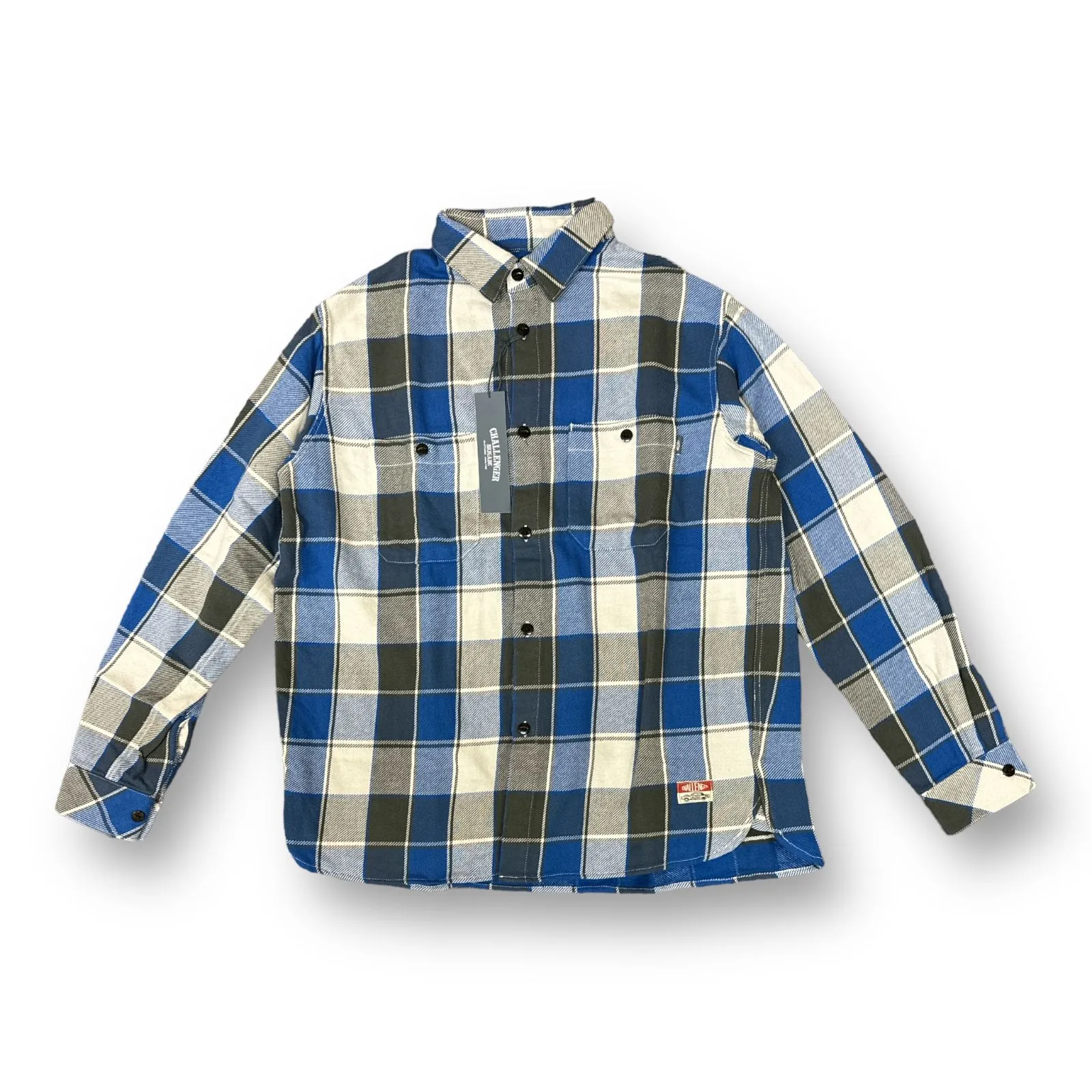 定価24200円 新品 CHALLENGER 23AW L/S BIG CHECK SHIRT CLG-SH 023