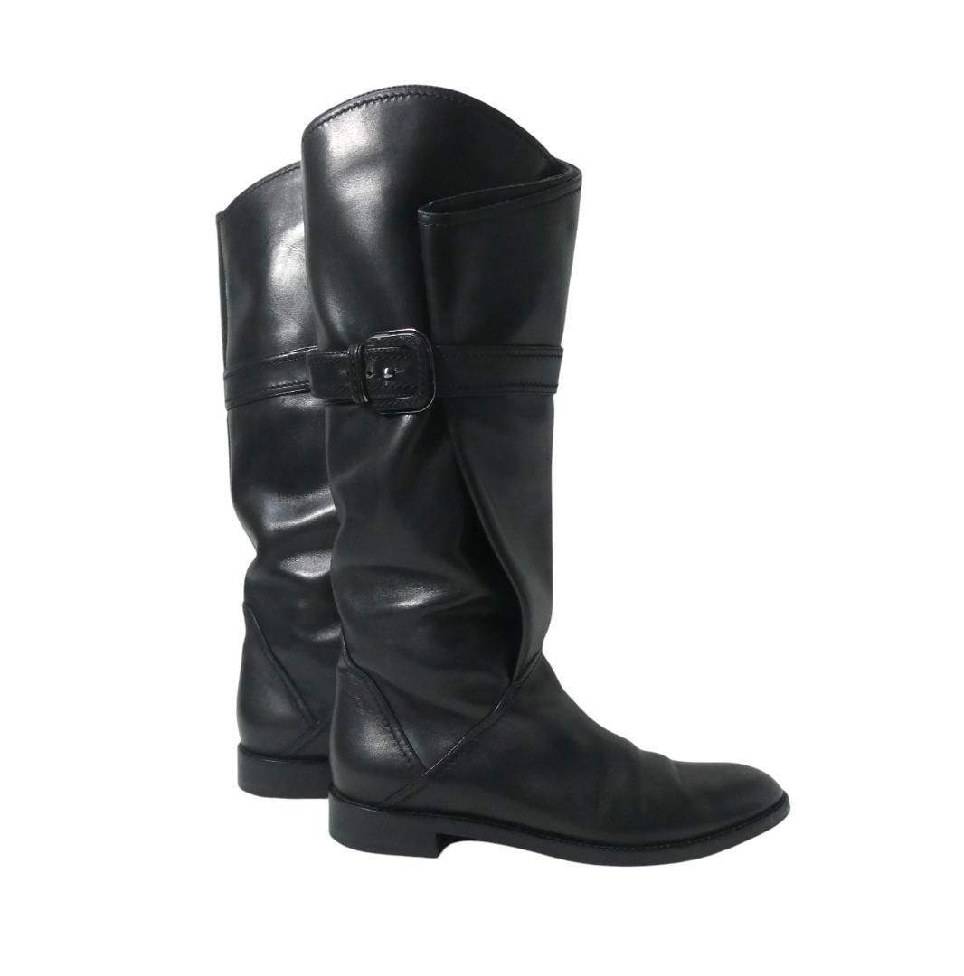 美品 Sergio Rossi セルジオロッシ サイズ37 約24㎝ ロングブーツ