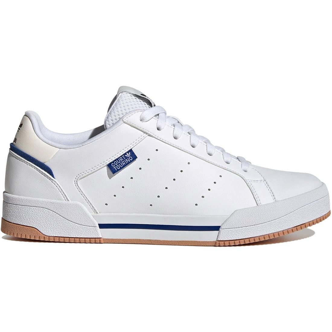 [アディダス] シューズ スニーカー コート トリノ COURT TOURINO フットウェアホワイト/フットウェアホワイト/カレッジロイヤル GX4379 28.5cm [フットウェアホワイト/フットウェアホワイト/カレッジロイヤル] [28.5 cm]