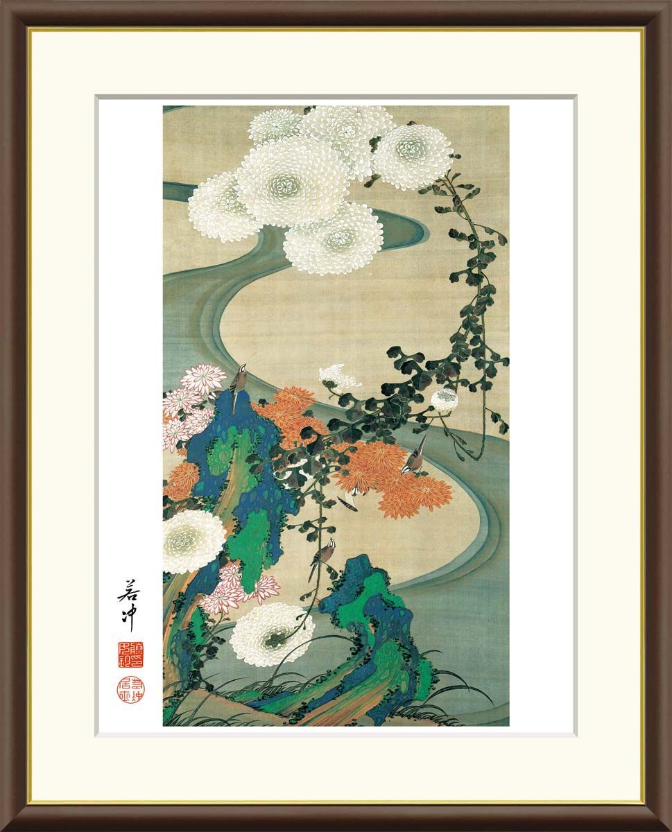 インテリア小物 日本の名画 額飾り F8サイズ ちょっとした心使いで空間