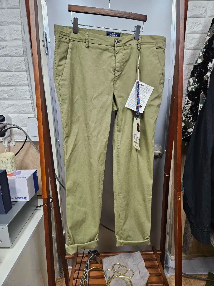 イタリア ブランド メゾン チノ パンツ 34 サイズ