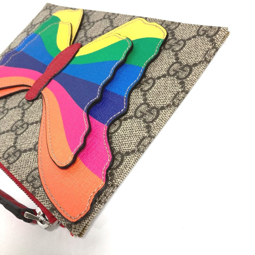 GUCCI グッチ クラッチバッグ バタフライ 蝶 550781 GG
