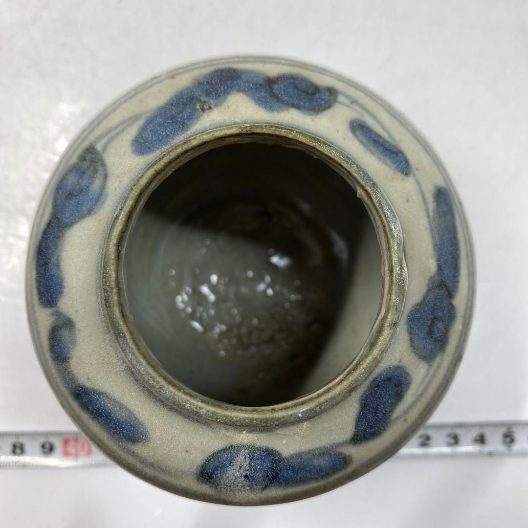 中国明時代　古染付　小壺　トヒチ　直径12㎝　東山5-1130④ 中国明時代 古染付 小壺 トヒチ 直径12㎝ 東山5-1130④ - メルカリ