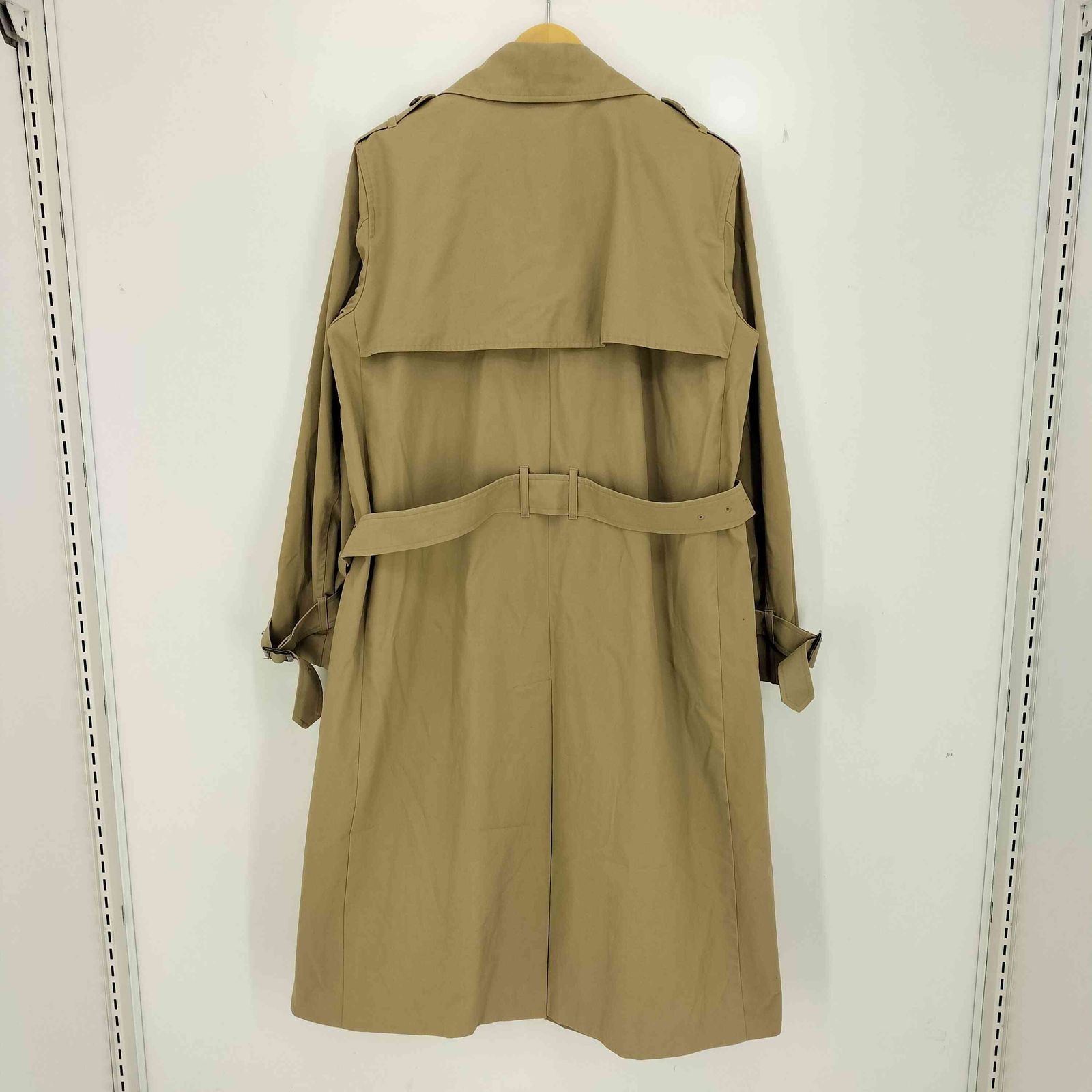 新品 オペークドットクリップ コットン ギャバ トレンチコート L 大きめ オペークドットクリップ OPAQUE.CLIP コットンギャバ トレンチコート